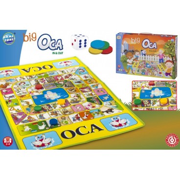 JEU DE L'OIE GÉANT - GAME ZONE ( 6 PIECES)