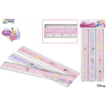 SET 3 RÈGLES - DISNEY PRINCESS ( 48 PIECES)