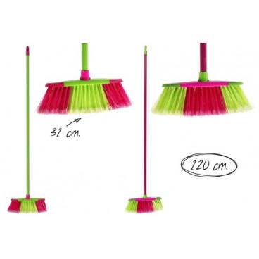 2006414 BALAI -SMART- FLUO A/MANCHE 120CM (24 PIECES)