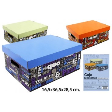2006416 BOITE USAGE MUL.WORDS-36.5X28.5X16.5 (72 PIECES)