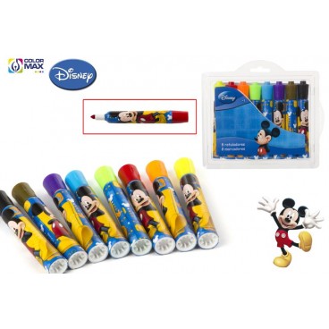 8 FEUTRES JUMBO - MICKEY ( 48 PIECES)