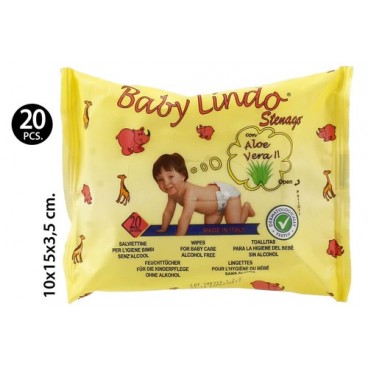 2006498 LINGETTE BEBE LINDO 20UND (24 PIECES)