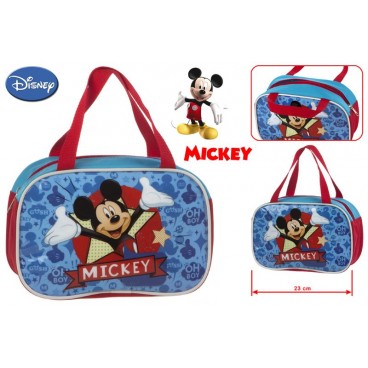 SAC TROUSSE DE TOILETTE - MICKEY - 23X9X15 CM ( 24 PIECES)