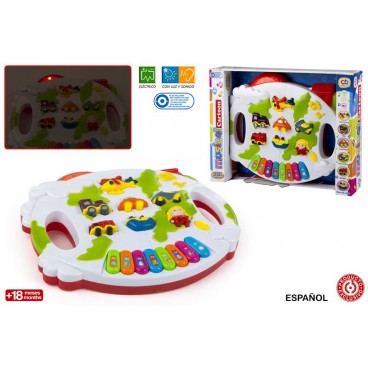 JEU ÉDUCATIF MUSICAL - COLOR BABY - +18M ( 12 PIECES)