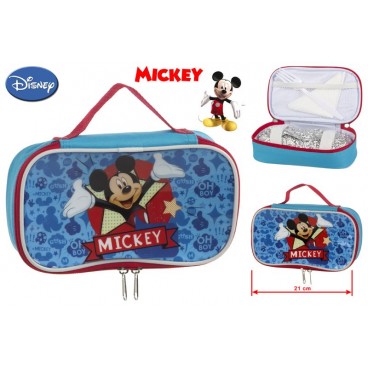 SAC THERMIQUE GOÛTER - MICKEY - 21X6X12CM ( 12 PIECES)
