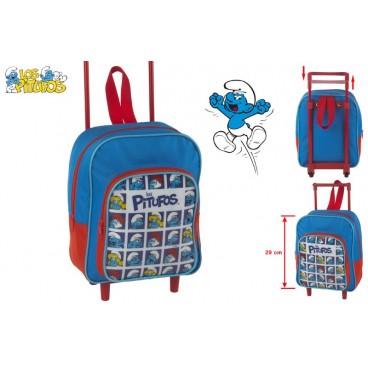 SAC À DOS TROLLEY 29CM - SCHTROUMPFS - 23X15X29CM
