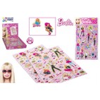STICKERS 33X21 CM - DISPLAY 64 - BARBIE ( 192 PIECES)