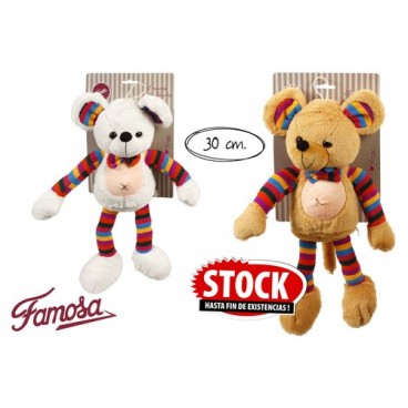 2006662 PELUCHE 30CM SOURIS FAMOSA-760012125 (24 PIECES)