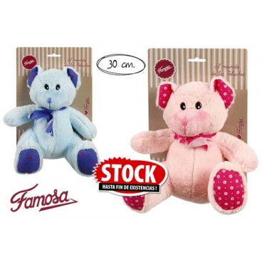2006664 PELUCHE 30CM OURS FAMOSA-760012123 (24 PIECES)