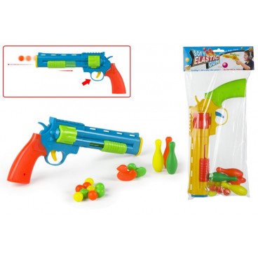 PISTOLET JEU DE QUILLES - 2 ASS ( 24 PIECES)