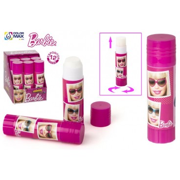 TUBE COLLE SCOLAIRE 21 GR - DISPLAY 12 PCS - BARBIE ( 96 PIECES)