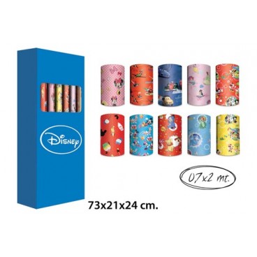 2006832 PAPIER CADEAU 0.7X2 MTS DISNEY (50 PIECES)