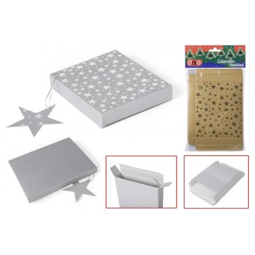 SET 5 BOÎTES CADEAU CD - OR/ARGENT