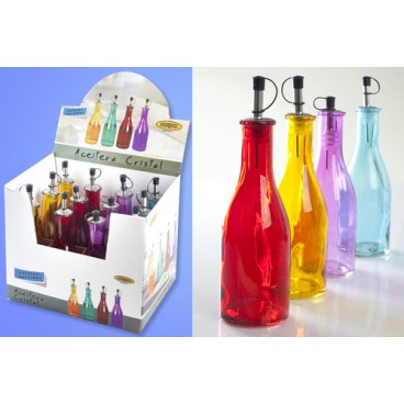 2007208 HUILE EN VERRE 300ML COULEURS ASSORT. (48 PIECES)