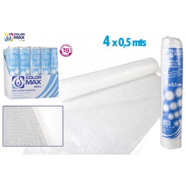 ROULEAU PLASTIQUE BULLE 4X0,5 MTS ( 19 PIECES)