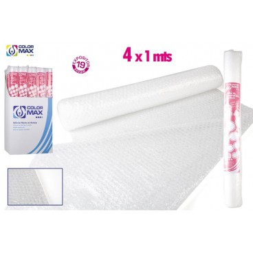 ROULEAU PLASTIQUE BULLE 4 X 1 MTS ( 19 PIECES)