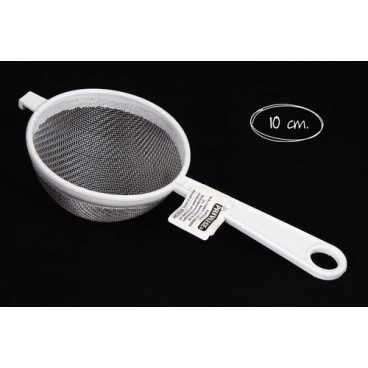 2007403 PASSOIRE ALUM. 10CM BLANC (48 PIECES)