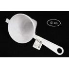 2007406 PASSOIRE FLANELLE 10CM BLANC (48 PIECES)