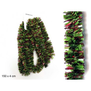 2008605 MINI-BOA DE NO‰L VERT-ROUGE 150X4 (24 PIECES)