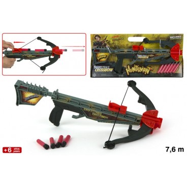ARBALÈTE HUNTSMAN AVEC 6 DARDS 7'6 M ( 6 PIECES)