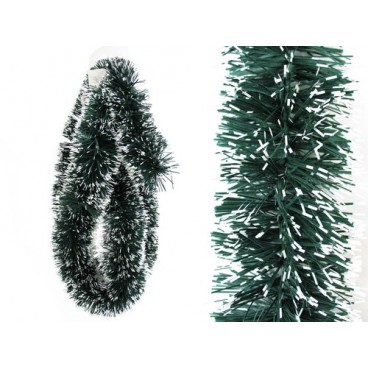 2008608 BOA VERT-BLANC CHEVEUX FINS 2PCS 180X7CM (12 PIECES)