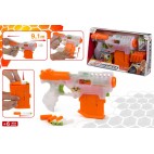PISTOLET DARDS CLEAR-X SHELL SHOCK X-6 PISTOL ( 6 PIECES)
