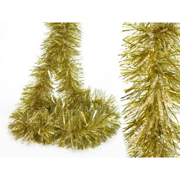 2008615 BOA DE CHEVEUX LARGE OR-NEIGE 180X12CM (10 PIECES)