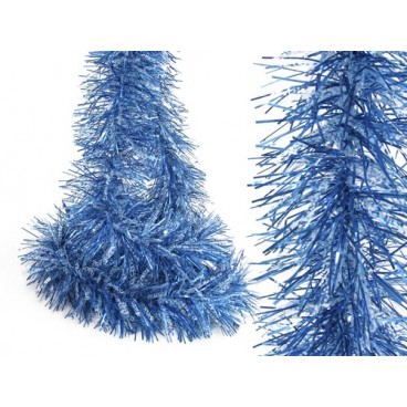 2008617 LARGE BOA DE CHEVEUX BLEUE-NEIGE 180X12CM (10 PIECES)