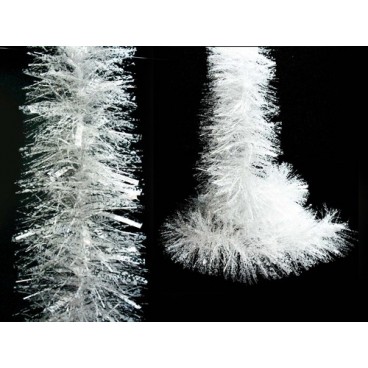 2008621 LARGE BOA DE CHEVEUX BLANC-NEIGE 180X12CM (10 PIECES)