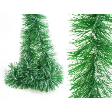 2008622 LARGE BOA DE CHEVEUX VERT-NEIGE 180X12CM (10 PIECES)