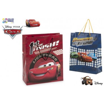 SAC PAPIER 26X32X10 CM - CARS ( 48 PIECES)