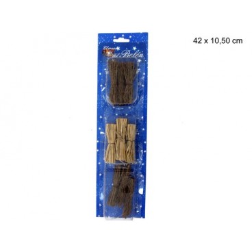 2008677 BOIS DE CHAUFFAGE 42 X 10.50CM (48 PIECES)