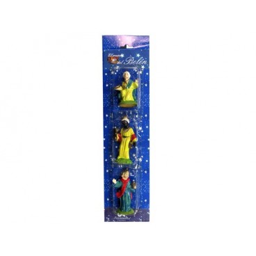 2008682 3PCS FIGURAS BELEN PLASTIQUE (48 PIECES)