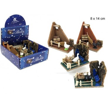 2008691 BASSE-COUR 4/M 8X14XCM (64 PIECES)