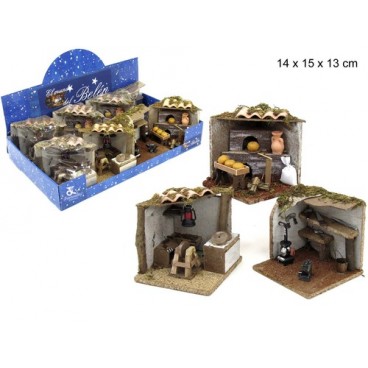 2008696 AMBIENTE OFICIOS 3/M 14X15X13 CM (32 PIECES)