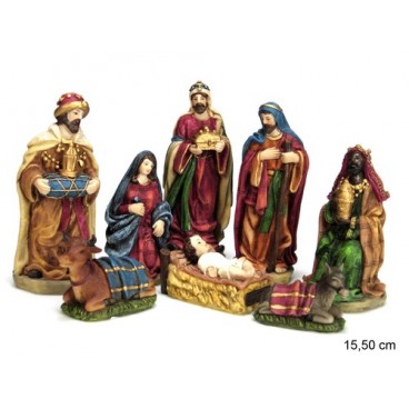 2008712 8PCS NATIVITE 15.50CM (12 PIECES)