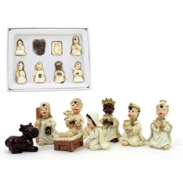 2008714 8PCS NATIVITE (72 PIECES)
