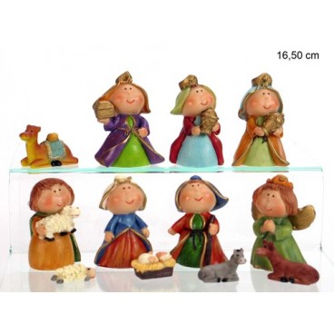 2008718 12PCS NATIVITE 6CM (12 PIECES)