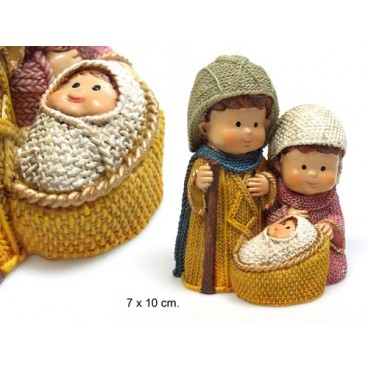 2008730 3PCS NATIVITE 7X10CM (48 PIECES)