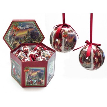 2008807 14 BOULES CANTONNIERE 7.5CM (12 PIECES)