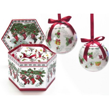 2008808 14 BOULES HOUX 7.5CM (12 PIECES)