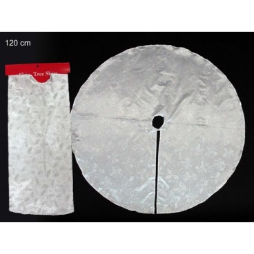 2009119 ARBRE DEBOUT TISSU D'ARGENT 2/M 120CM (12 PIECES)