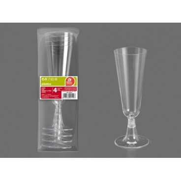 2009395 S/4 VERRE DE CHAMPAGNE 150 ML (60 PIECES)