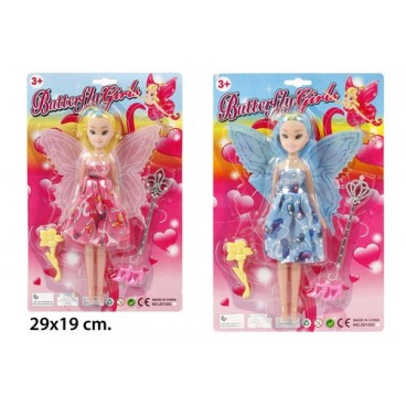 2020029 JU8417 BLISTER MUÑECA MARIPOSA(96) (96 PIECES)