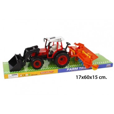 2020032 JU8432 BURB. TRACTOR LITRI 4 MOD.GR (12 PIECES)