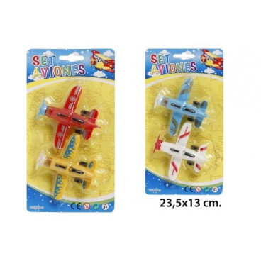 2020035 JU8440 BLISTER 2 AVIONES 100(144) (144 PIECES)