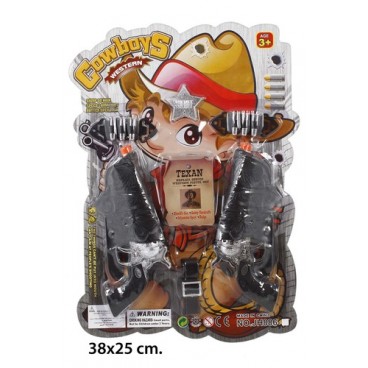 2020036 JU8208 BLISTER PISTOLERO INFANTIL(4 (48 PIECES)