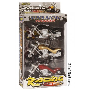 2020105 JU7524 CAJA 3 MOTOS PULL BACK (96) (96 PIECES)