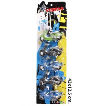 2020173 JU8368 BLISTER 5 VESPAS (48) (48 PIECES)