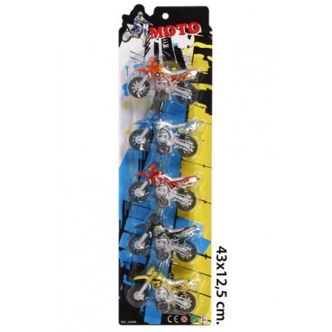 2020189 JU8366 BLISTER 5 MOTOS MOTOCROSS(48 (48 PIECES)